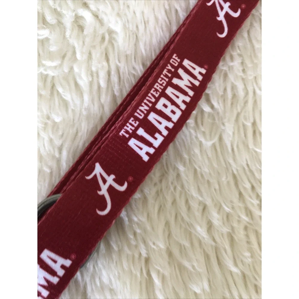 The University Alabama Crimson Tide 6FT Nylon Leash Lead & Large Collar Red New